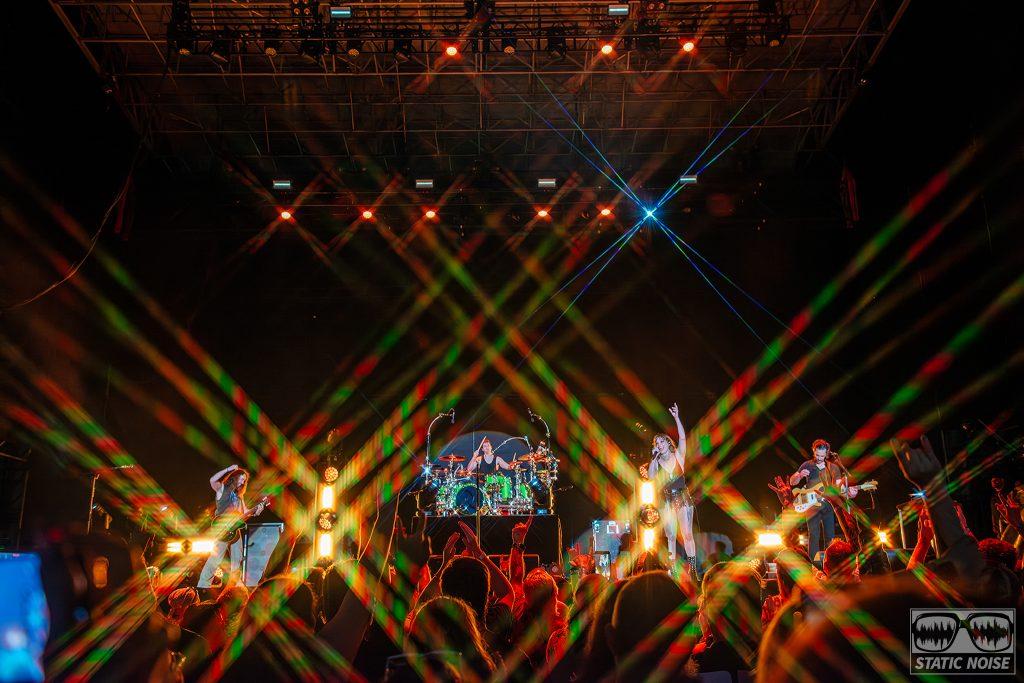 Halesstorm performing live at Hollywood Casino in Grantville PA on May 16 2026